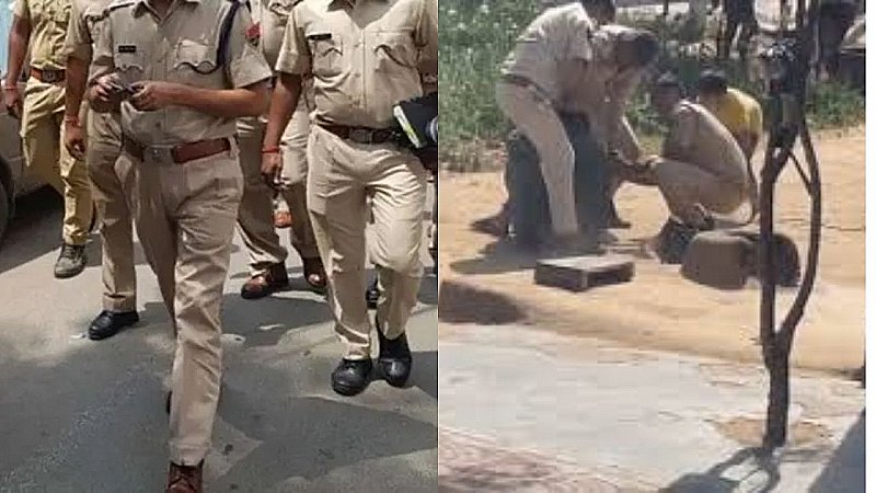 Rajasthan News: पुलिस की बर्बरता का Video Viral, बेटा गिड़गिड़ाता रहा.... पिता को बेरहमी से पीटते रहे पुलिसकर्मी