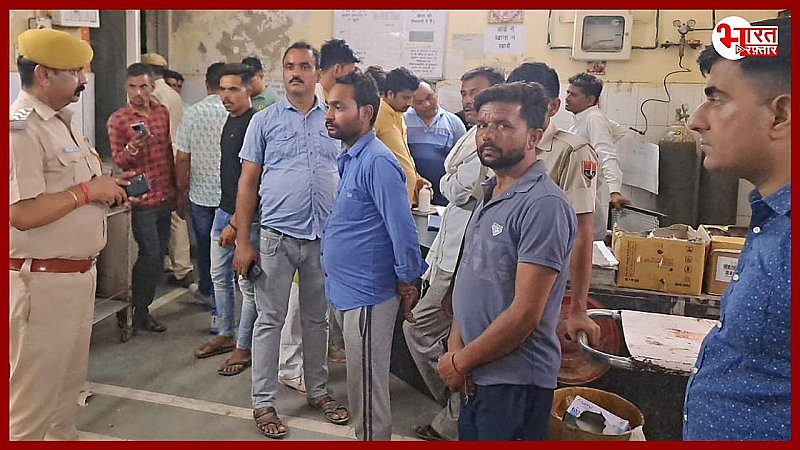 बजरी माफिया और पुलिस के बीच मुठभेड़, दो बदमाशों को लगी गोली, अस्पताल में हो रहा इलाज