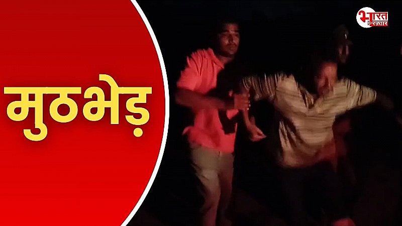 मथुरा में बदमाशों को दिखी पुलिस तो होने लगी फायरिंग, गोली की तड़तड़ाहट सुन सहम गये राहगीर