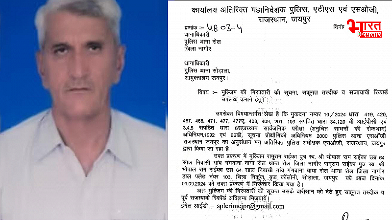 SI exam paper leak: वकीलों से उलझा आरोपी रामू राम राईका,बोला- थप्पड़ मारूंगा, कोर्ट रूम के बाहर भारी तनाव