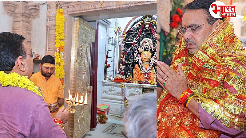 त्रिपुरा सुंदरी मंदिर में आशीर्वाद के बाद सीएम का मानगढ़ दौरा, जनजाति समुदाय के लिए हो सकती है बड़ी घोषणा