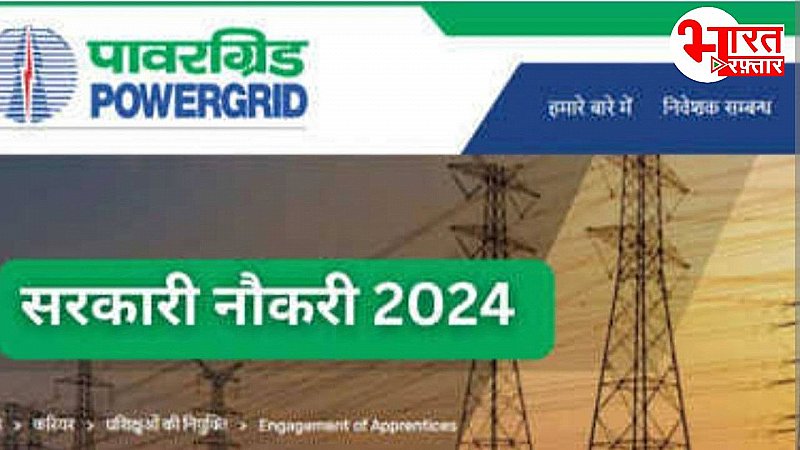 पावर ग्रिड में नौकरी का मौका... 700 से भी अधिक पदों पर भर्ती, सैलरी जानकर ठनक जाएगा माथा, जानें कौन कर सकता है अप्लाई