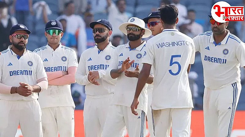 Ind Vs NZ: जिस पिच पर फिसड्डी साबित हुई टीम इंडिया की बैटिंग, कीवी टीम ने उसी पिच पर बनाया कीर्तिमान!